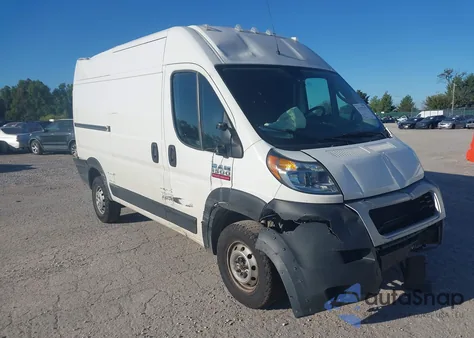 2019 Ram Promaster 1500 High Roof 136 Wb z USA, uszkodzony, nr VIN 3C6TRVBGXKE547420